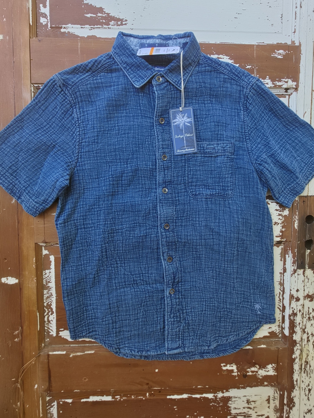 Tommy Bahama Indigo Palms Beachside Cruiser Shirt Men’s Small NWT $118